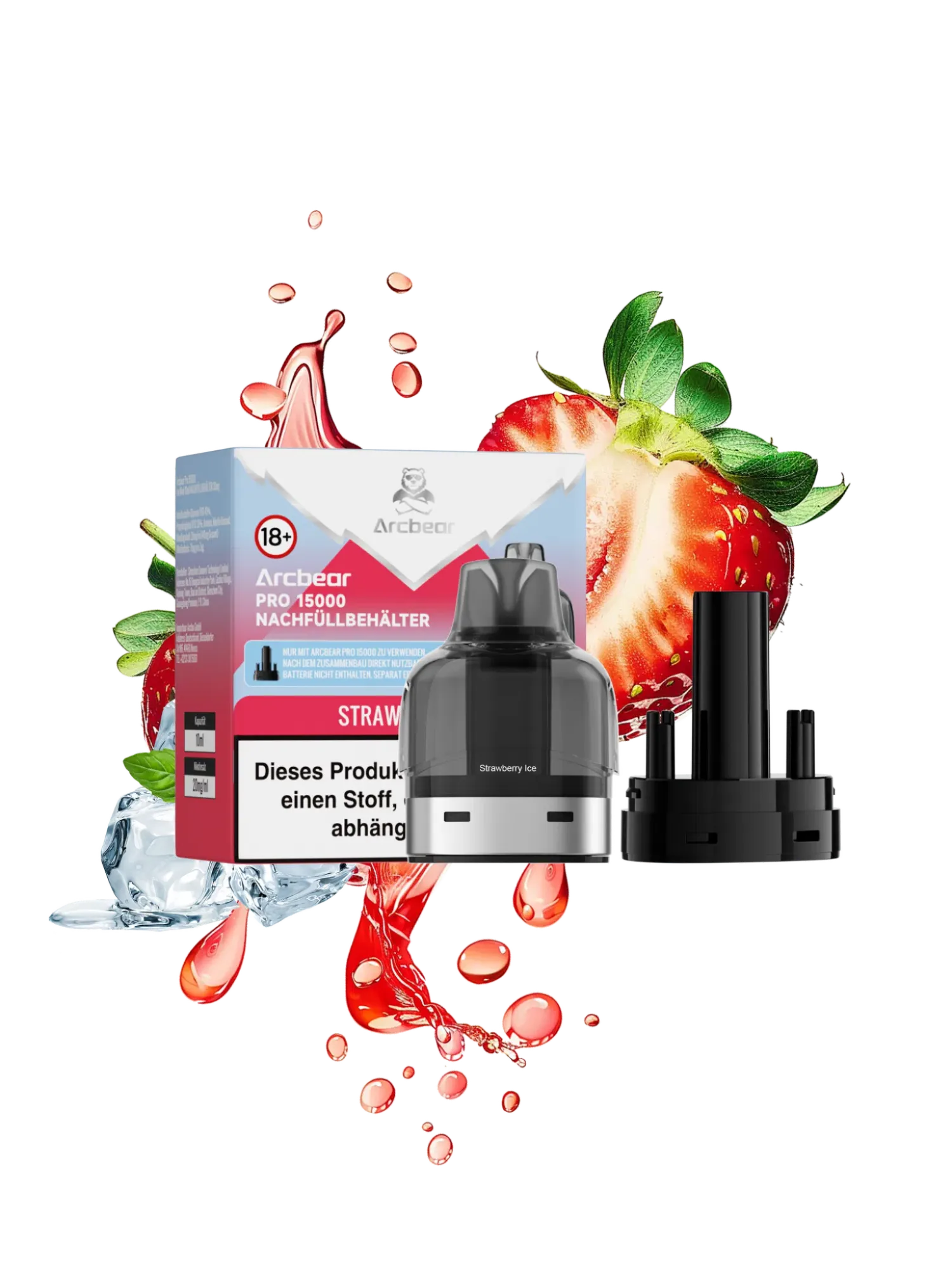 Arcbear 15000 Pods Strawberry Ice
