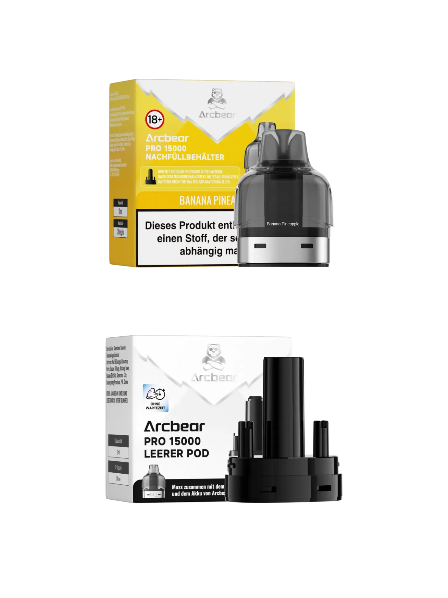 Arcbear 15000 Pods Banana Pineapple