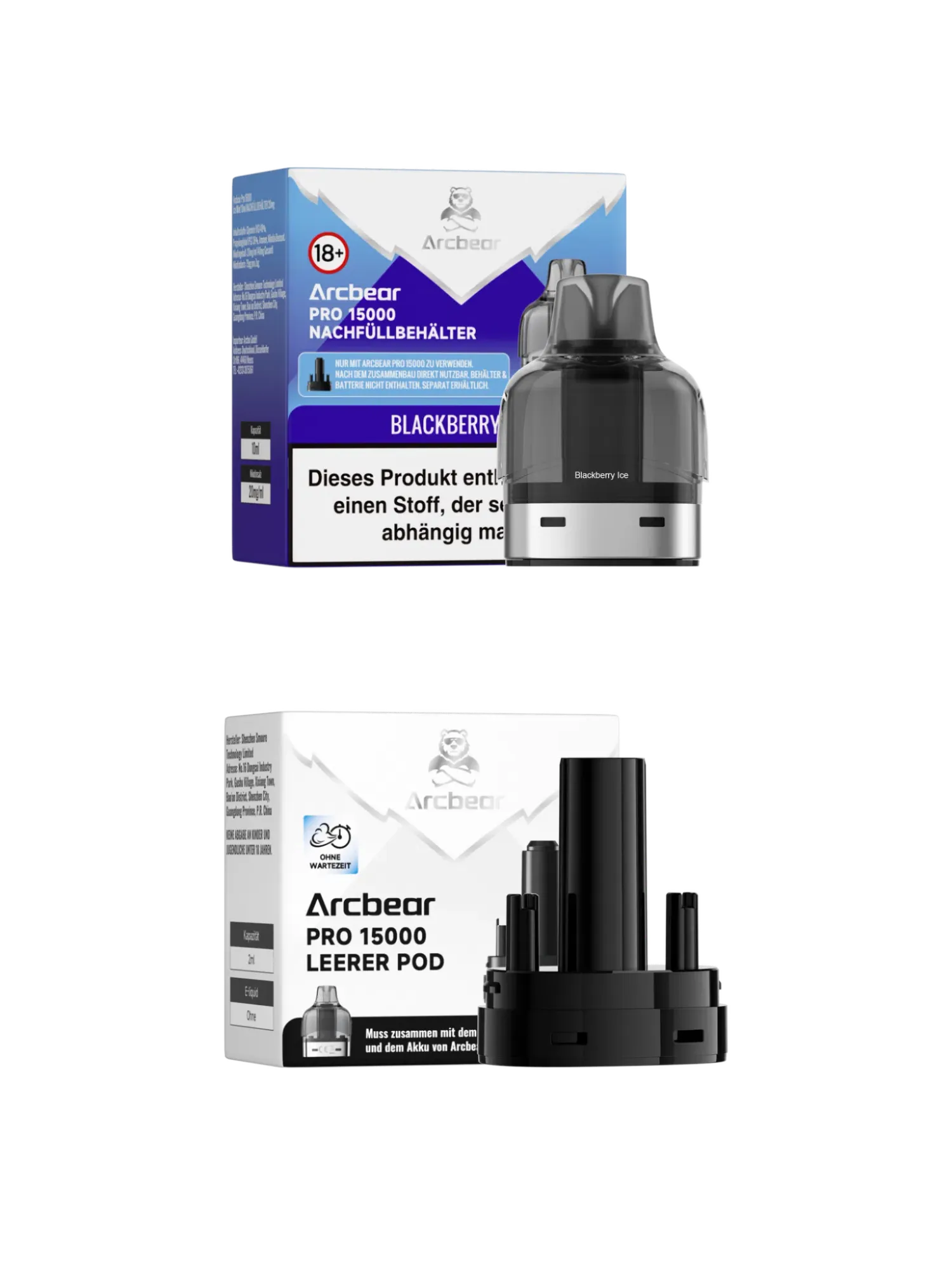Arcbear 15000 Pods Blackberry Ice