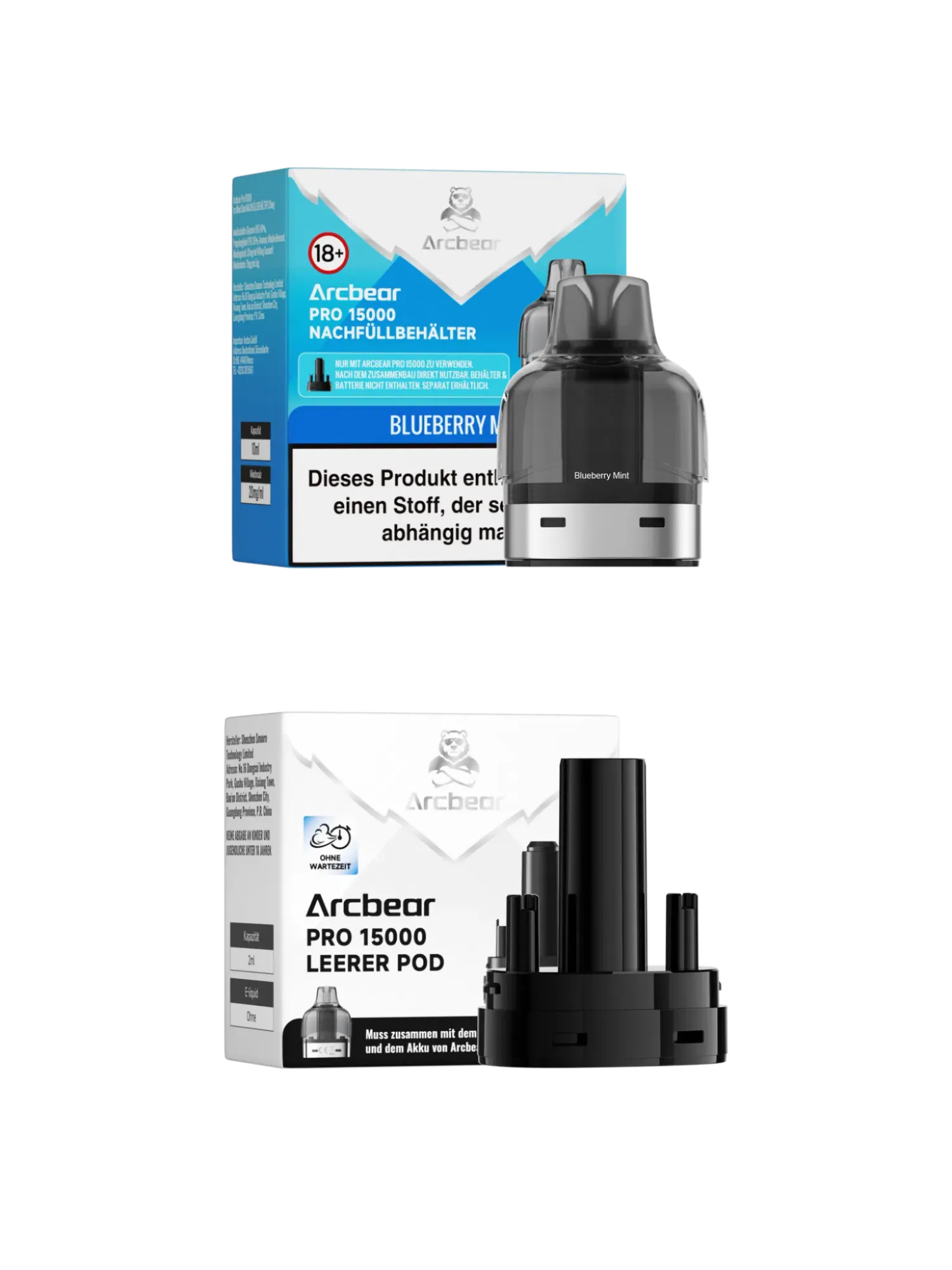 Arcbear 15000 Pods Blueberry Mint