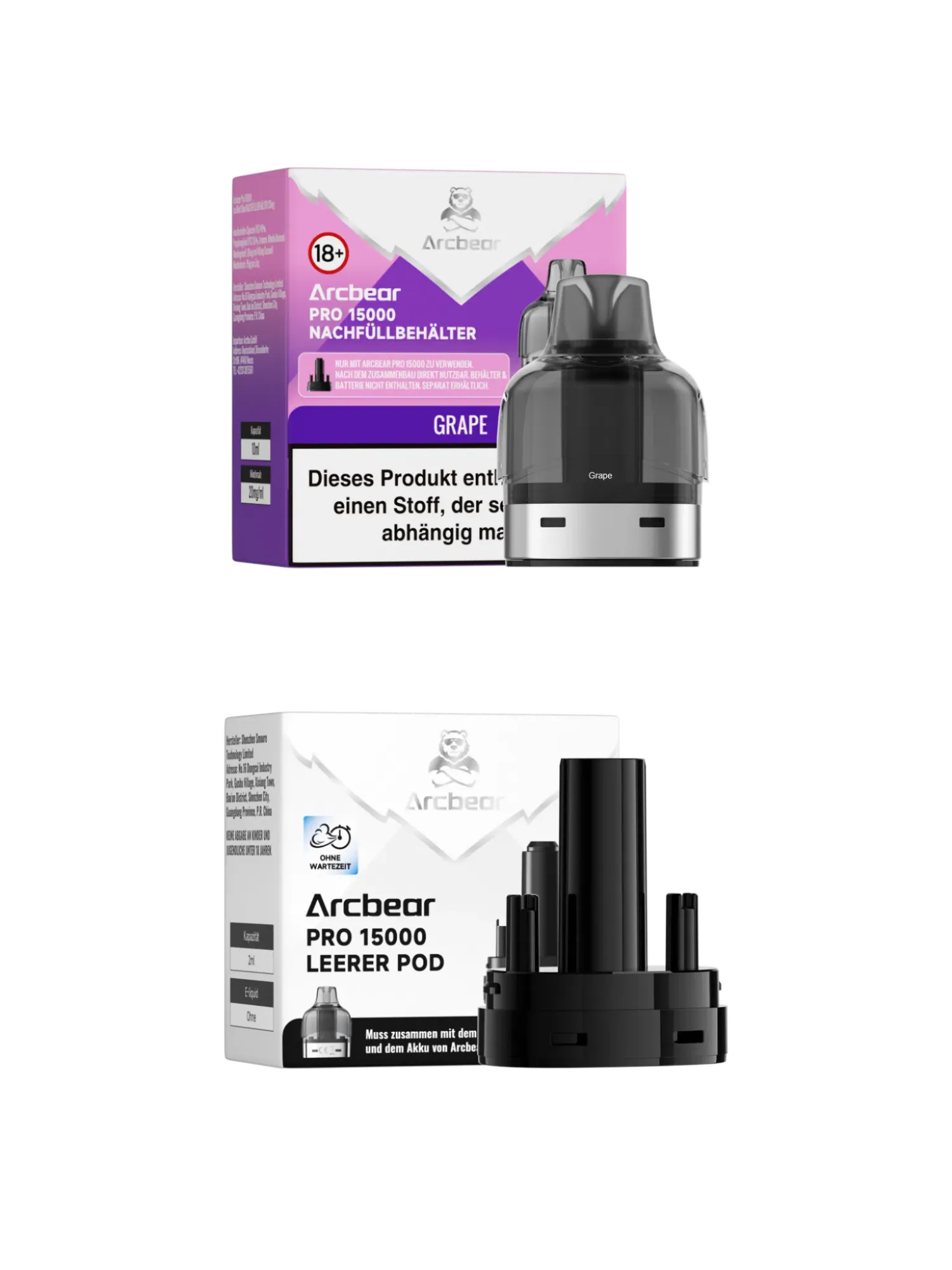 Arcbear 15000 Pods Grape