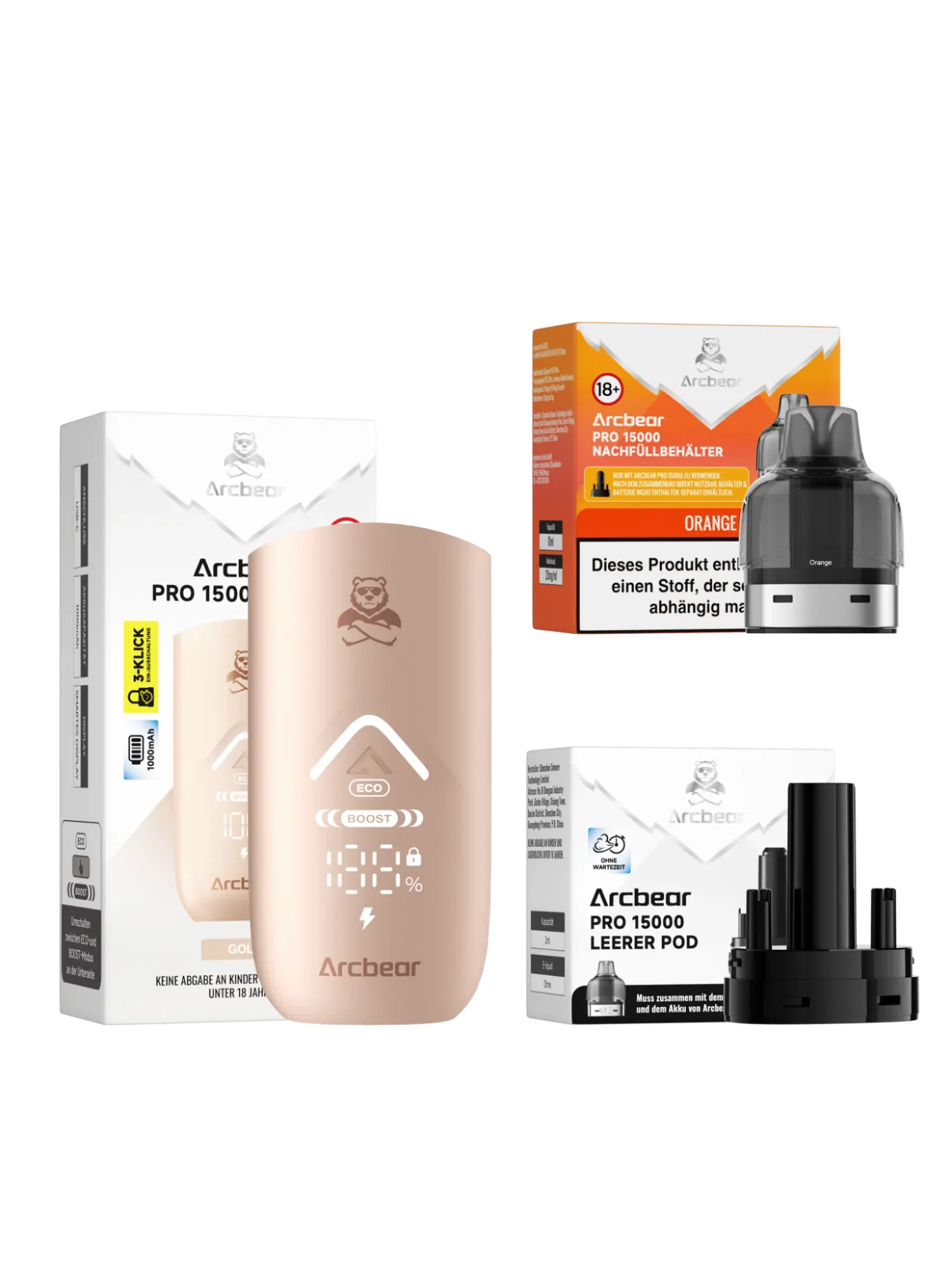 Arcbear 15000 Starter Kit Orange