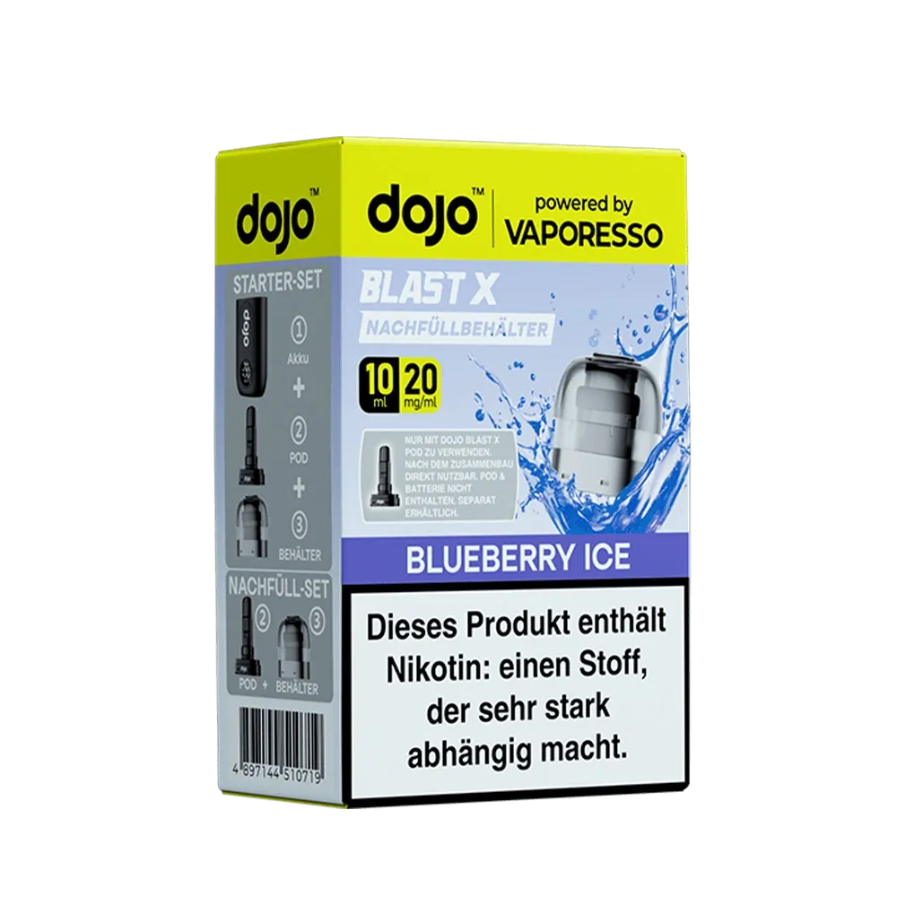 Dojo Blast X Pods Blueberry Ice