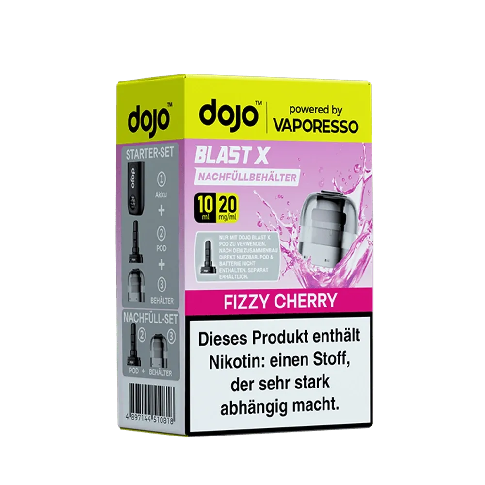 Dojo Blast X Pods Fizzy Cherry