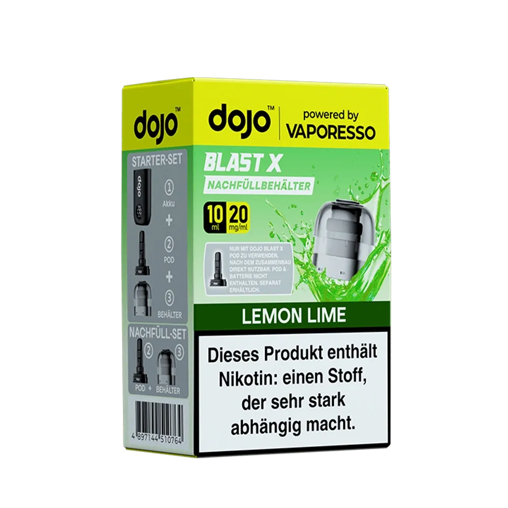 Dojo Blast X Pods Lemon Lime