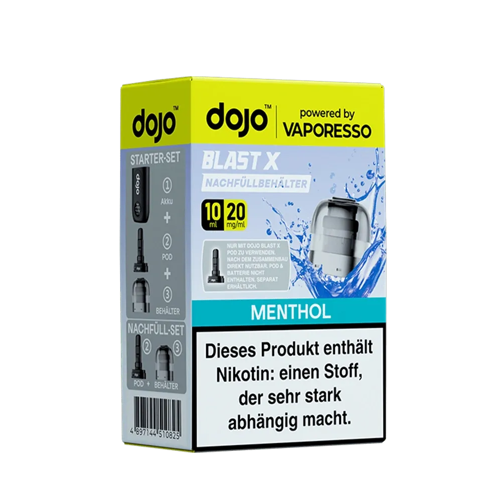 Dojo Blast X Pods Menthol