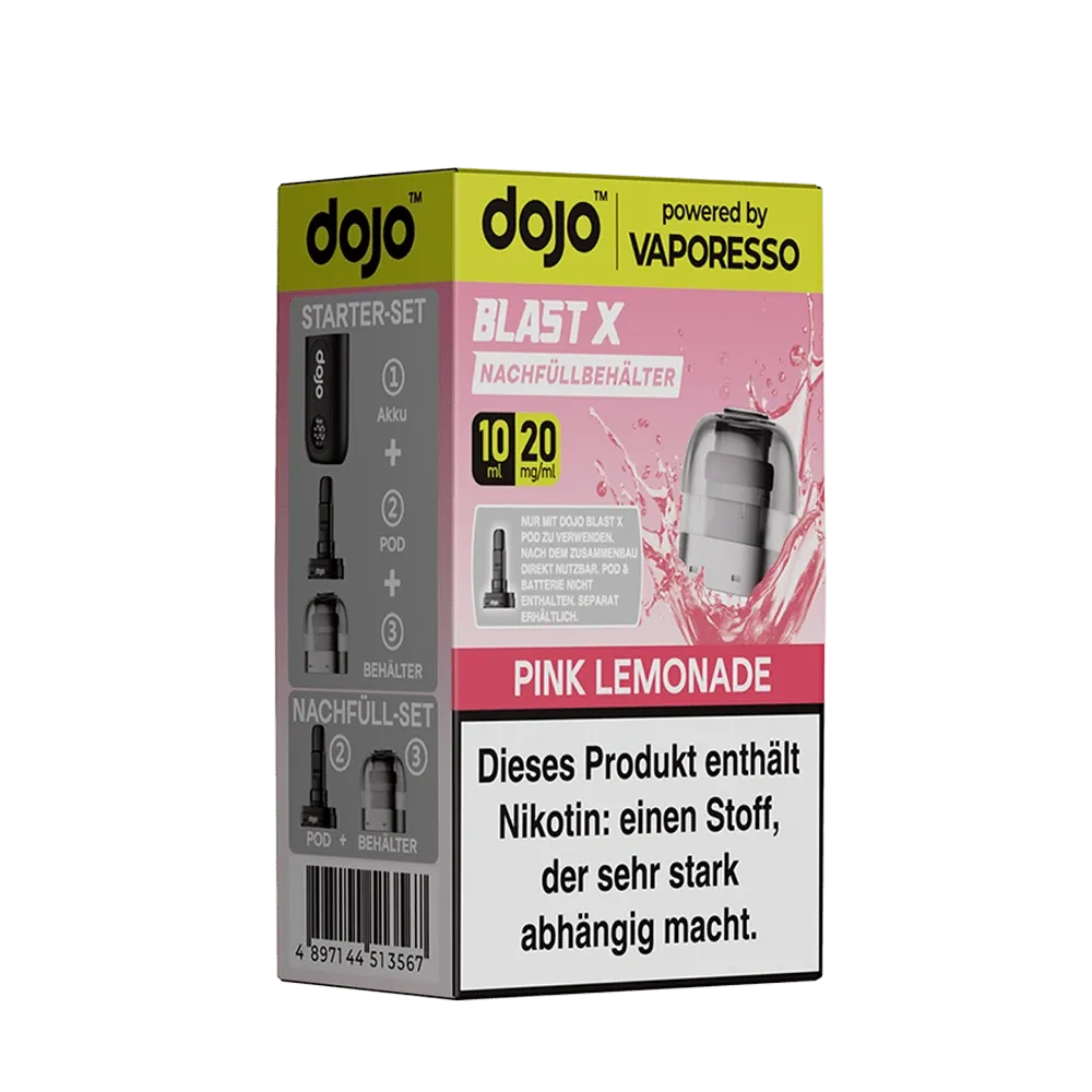 Dojo Blast X Pods Pink Lemonade