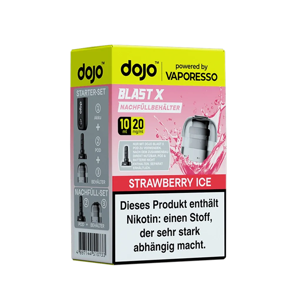 Dojo Blast X Pods Strawberry Ice