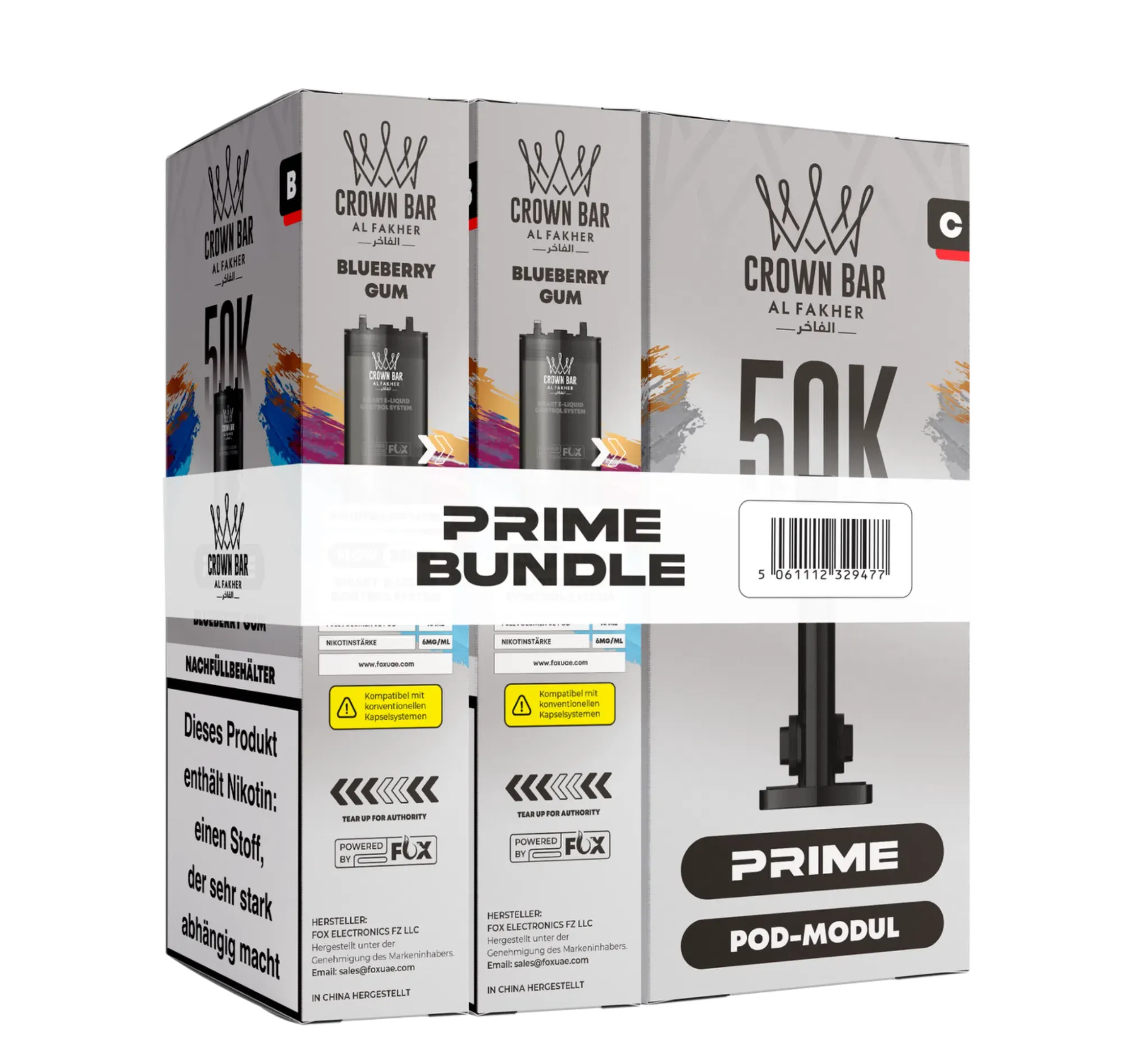 Al Fakher 50K Hypermax Prime Pod Bundle – Bild 3