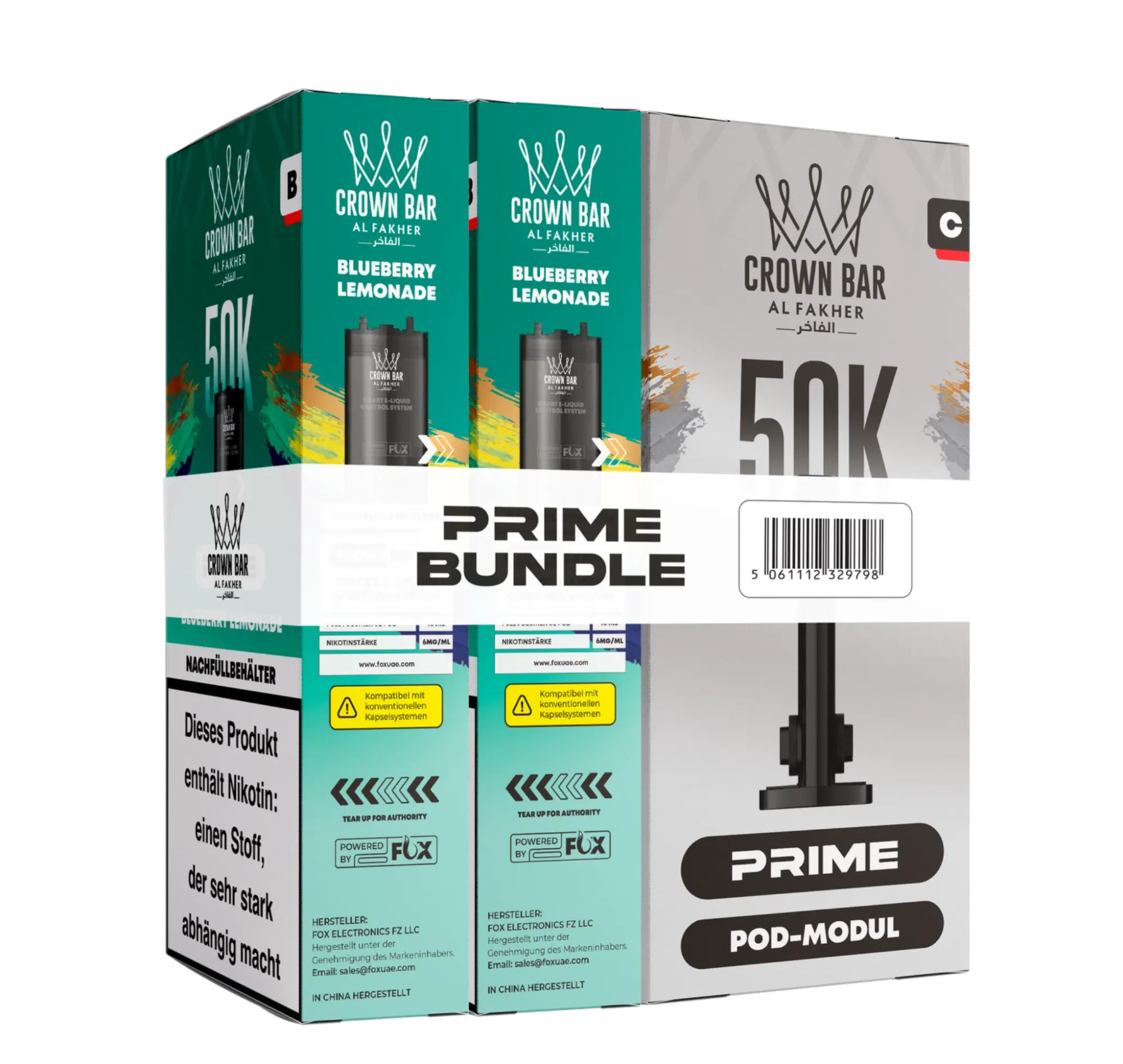 Al Fakher 50K Hypermax Prime Pod Bundle – Bild 9