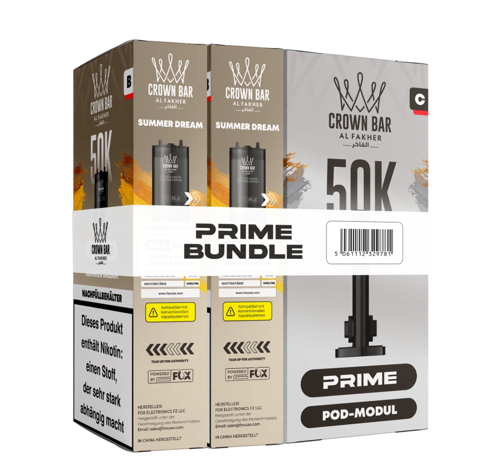 Al Fakher 50K Hypermax Prime Pod Bundle Summer Dream