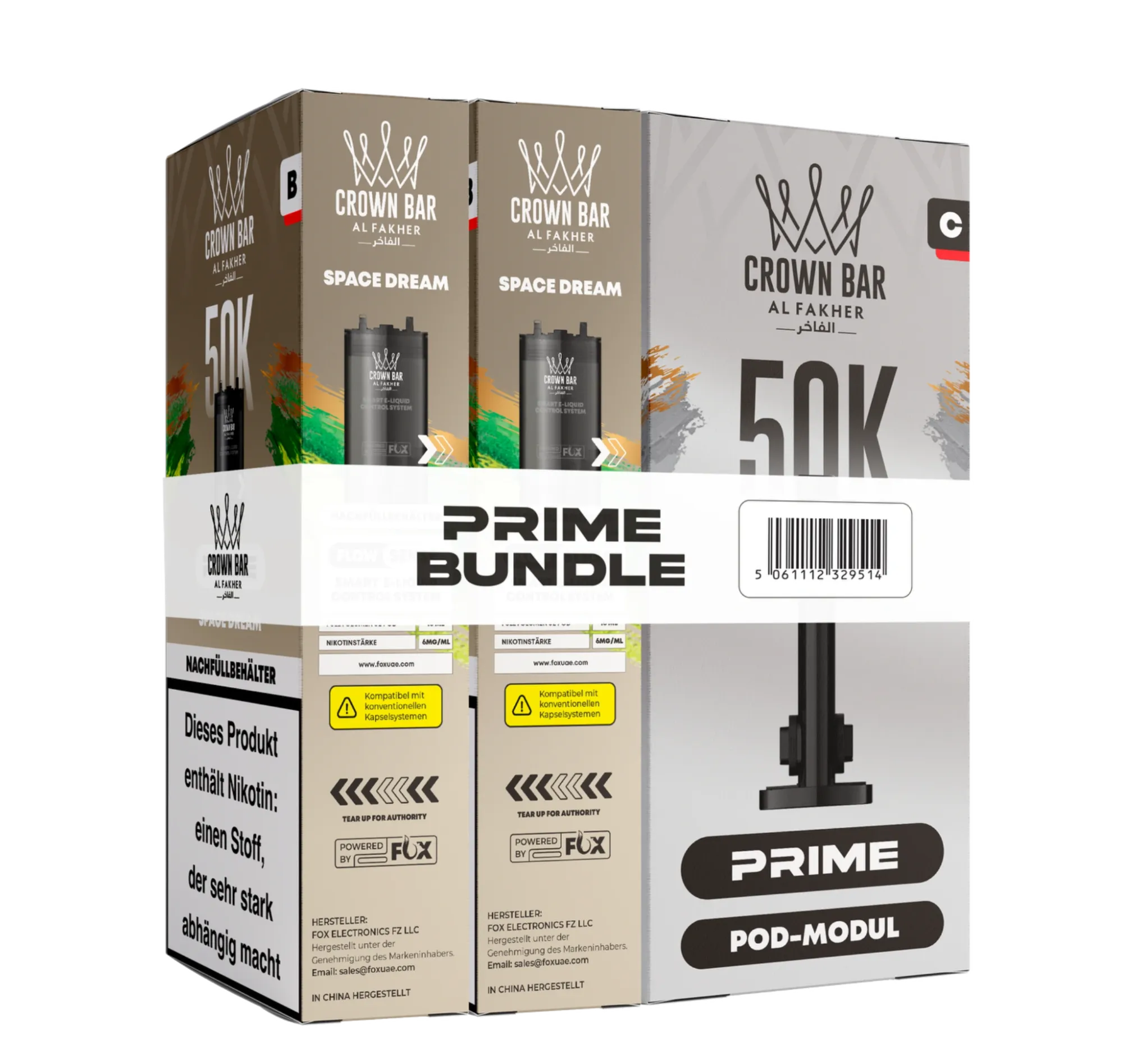 Al Fakher 50K Hypermax Prime Pod Bundle – Bild 48