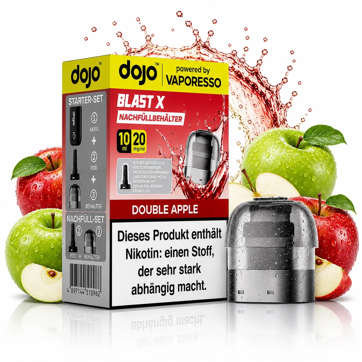 Dojo Blast X Pods Double Apple