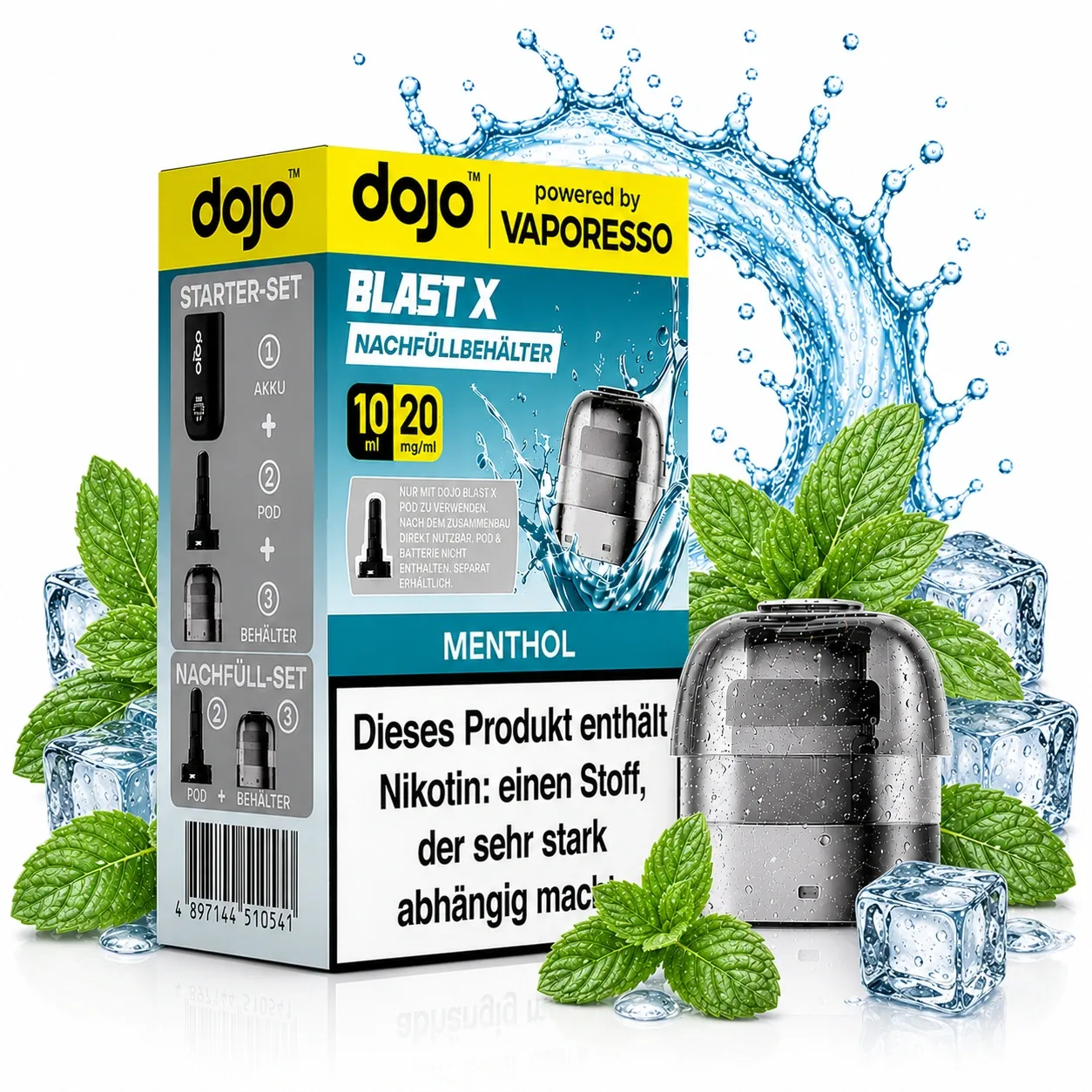 Dojo Blast X Pods Menthol