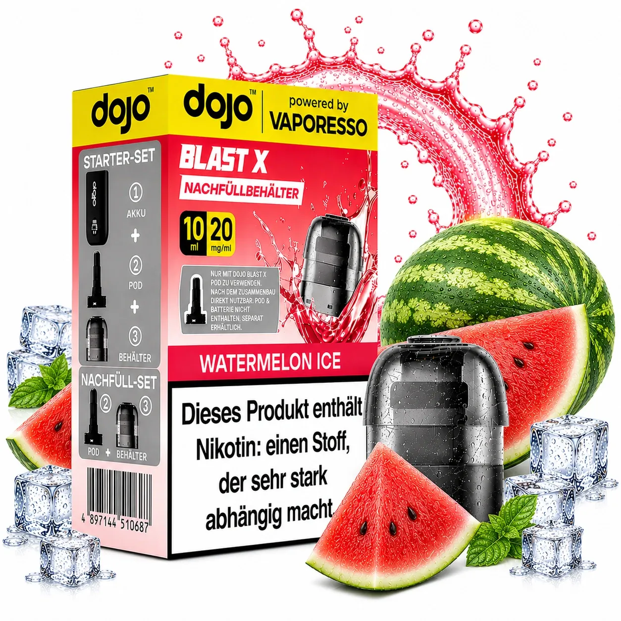 Dojo Blast X Pods Watermelon Ice