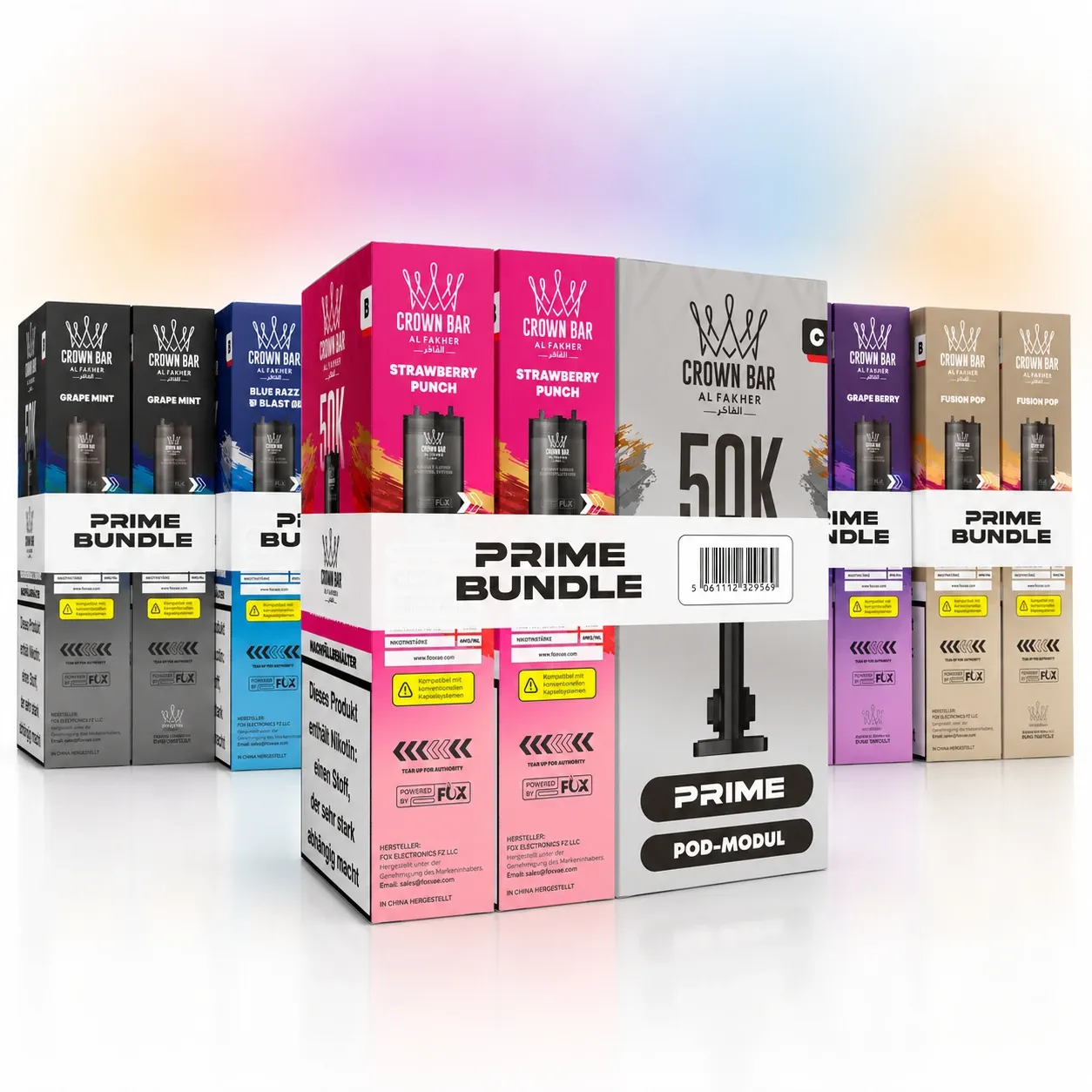 Al Fakher 50K Hypermax Prime Pod Bundle – Bild 50