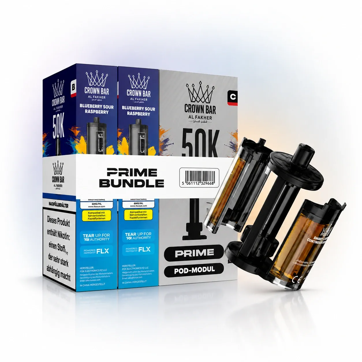 Al Fakher 50K Hypermax Prime Pod Bundle