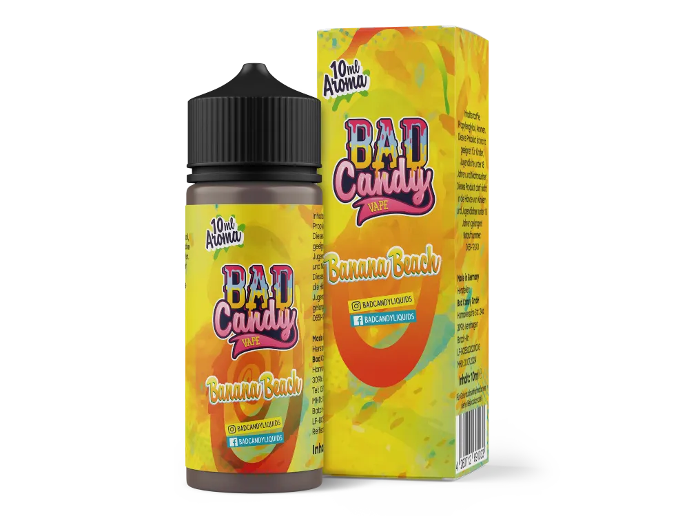 Bad Candy Longfill 10ml Banana Beach