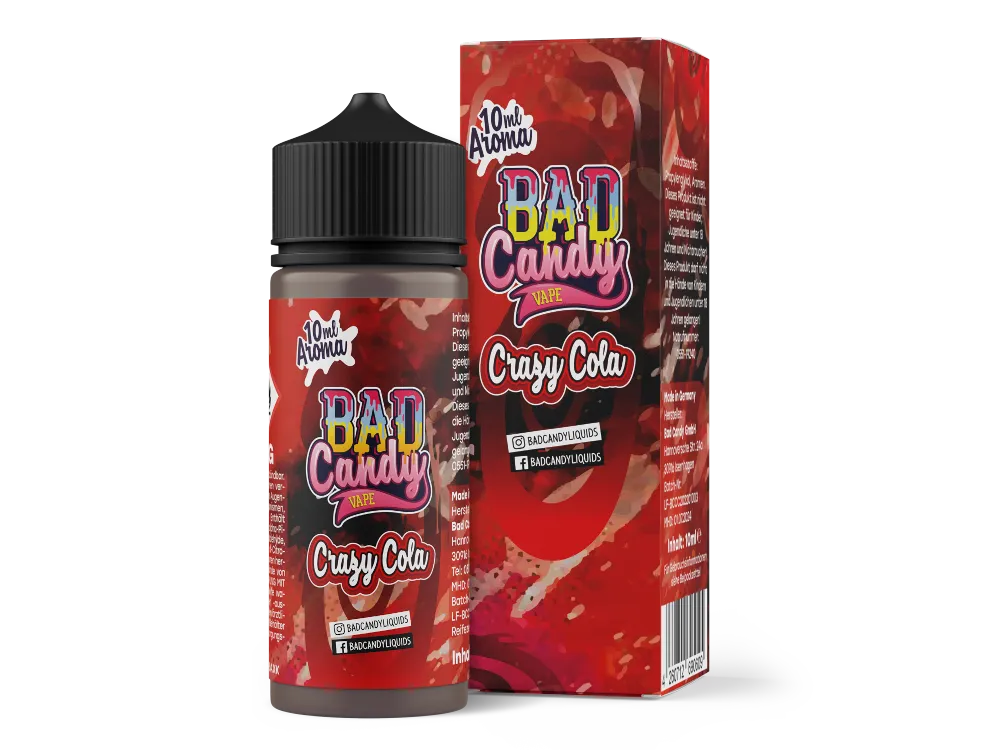 Bad Candy Longfill 10ml Crazy Cola