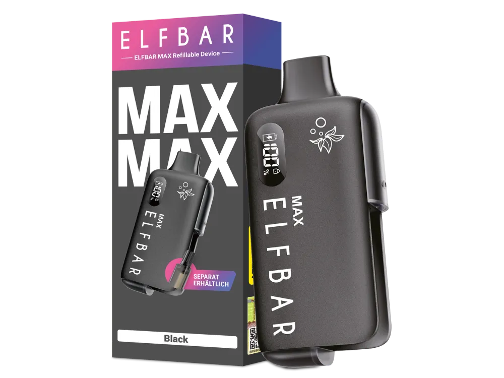Elfbar Max Akkuträger Black
