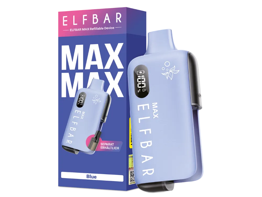 Elfbar Max Akkuträger Blue