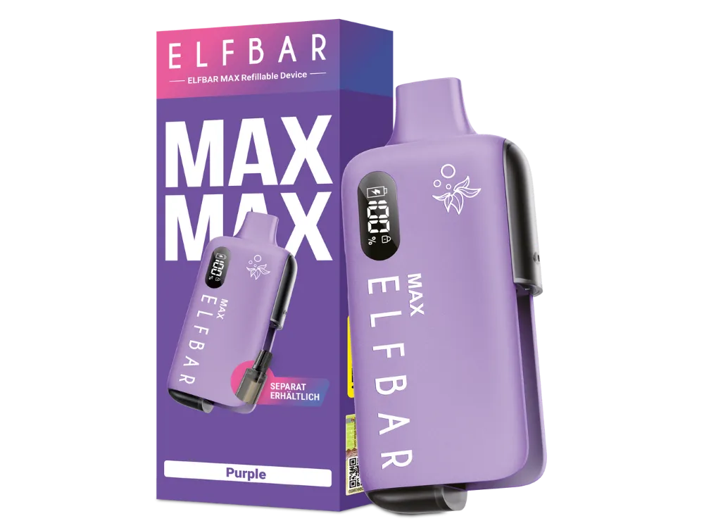 Elfbar Max Akkuträger Purple