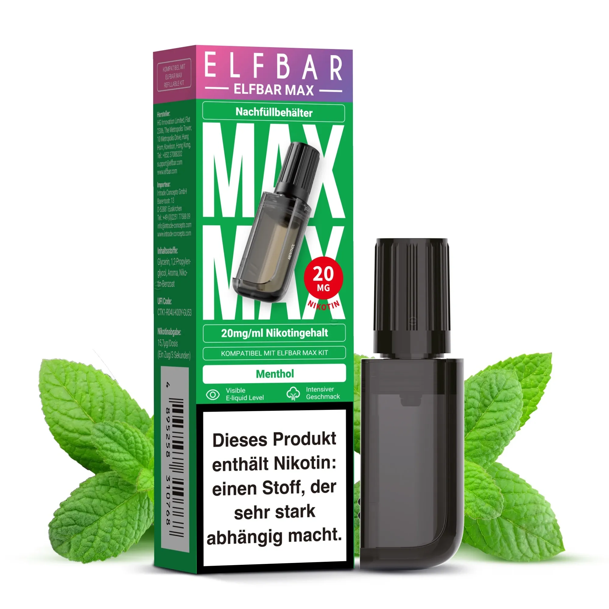 Elfbar Max Pods Menthol