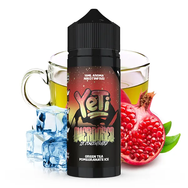 Yeti Longfill 10ml Green Tea Pomegranate Ice