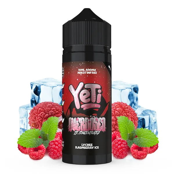Yeti Longfill 10ml Lychee Raspberry Ice