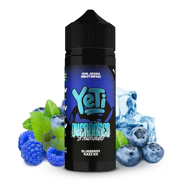 Yeti Longfill 10ml Blueberry Razz Ice