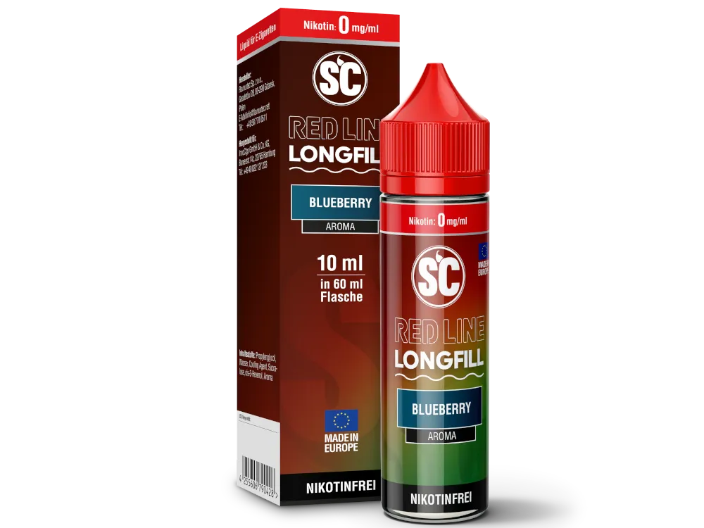SC Redline Longfill 10ml Blueberry