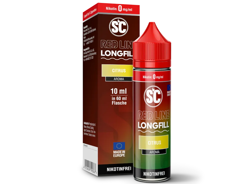SC Redline Longfill 10ml Citrus