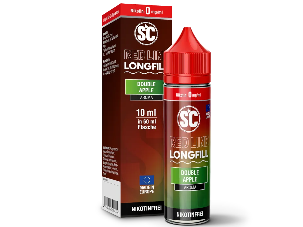 SC Redline Longfill 10ml Double Apple
