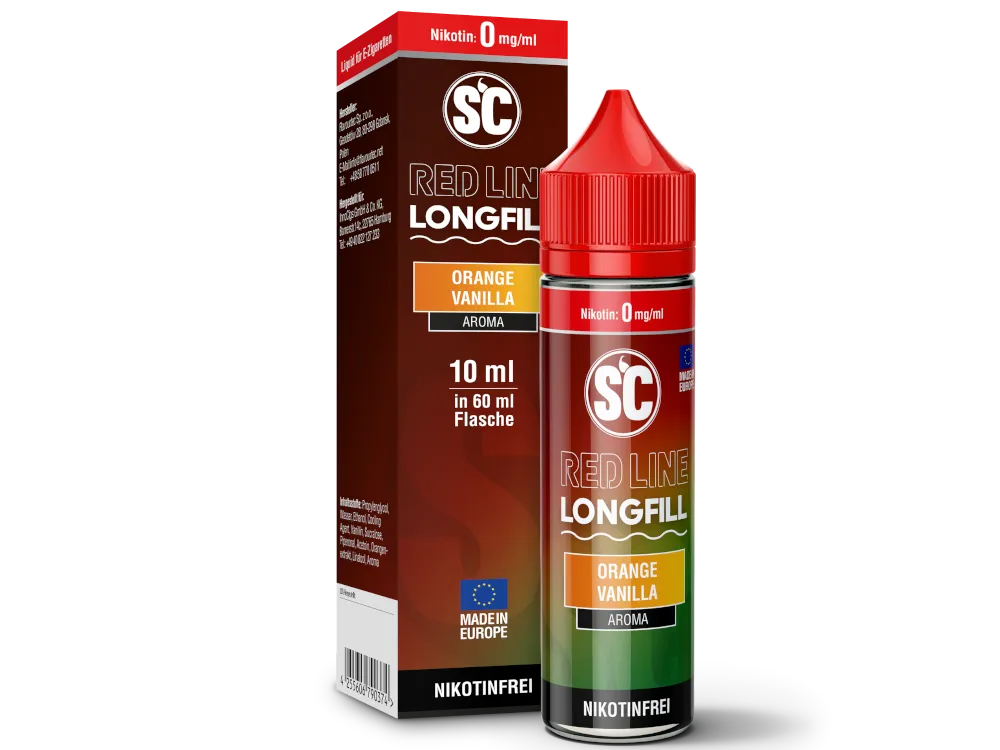 SC Redline Longfill 10ml Orange Vanilla