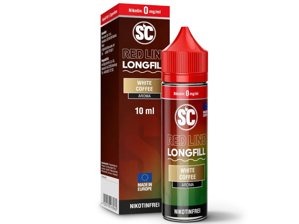 SC Redline Longfill 10ml White Coffee