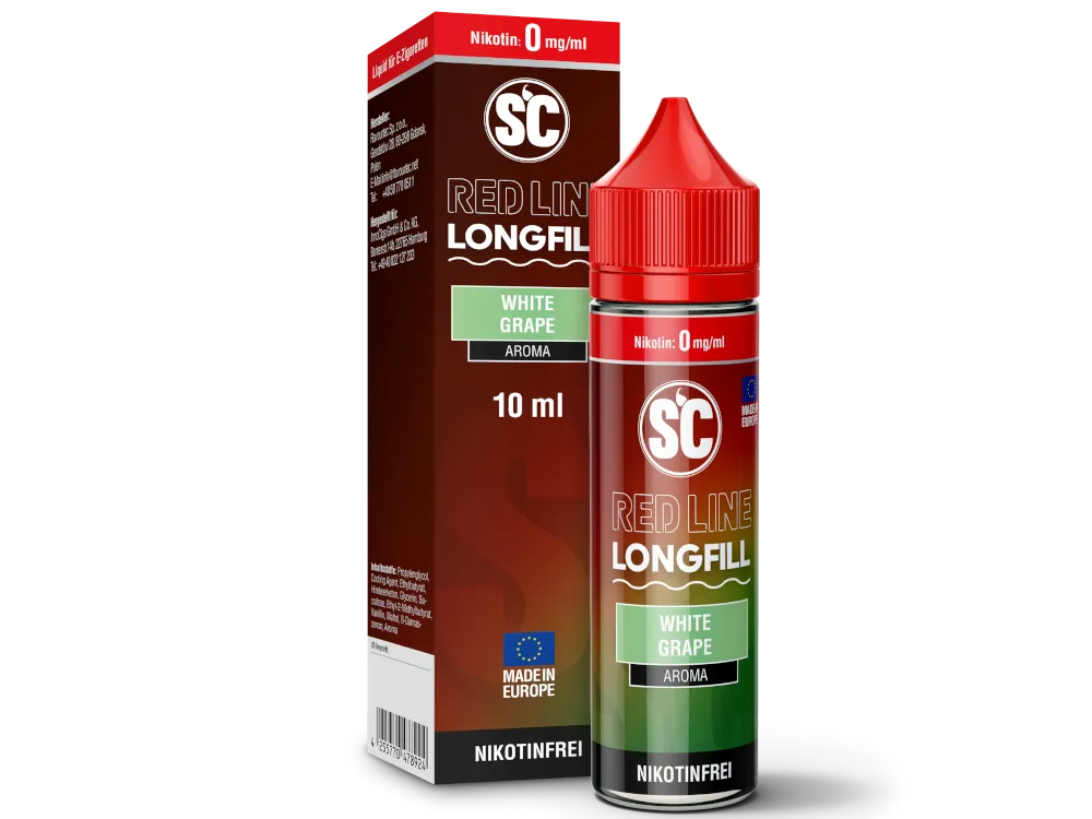 SC Redline Longfill 10ml White Grape